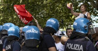 Copertina di Tentativo di irruzione in Regione Lazio, Rocca: “La violenza non vale solo per la sede della Cgil”. Il sindacato: “Paragone strumentale”