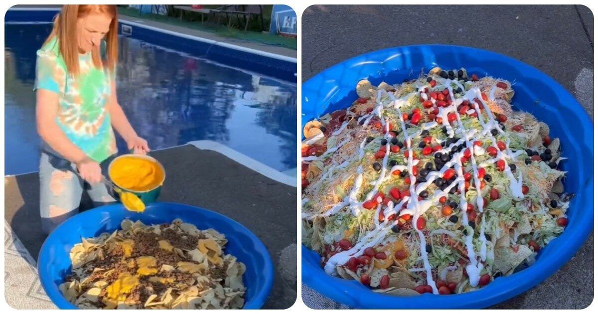 “Faccio mangiare i miei 12 figli da una piscina e con le mani”: il video della mamma newyorkese diventa virale (e indigna i commentatori)