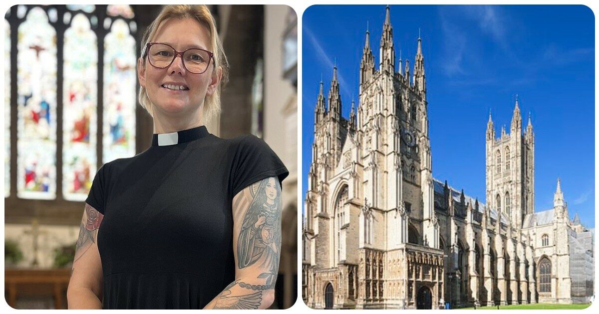 “Mostrare i tuoi tatuaggi è segno di vanità, disgustoso. Non puoi ricoprire il ruolo religioso”: sacerdotessa di Canterbury attaccata dai fedeli