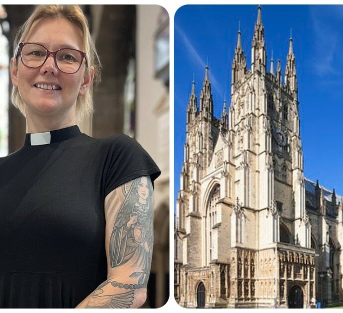 “Mostrare i tuoi tatuaggi è segno di vanità, disgustoso. Non puoi ricoprire il ruolo religioso”: sacerdotessa di Canterbury attaccata dai fedeli