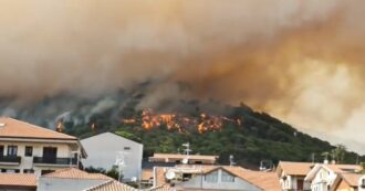 Copertina di Emergenza incendi a Catania, oltre 100 interventi dei vigili del fuoco. In fiamme i Monti Rossi a Nicolosi: le immagini