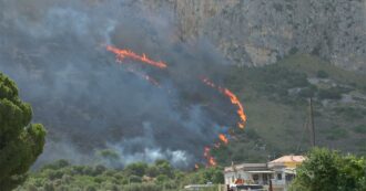 Copertina di Incendi a Palermo, rogo a Isola delle Femmine vicino all’autostrada A29: zona invasa da un denso fumo grigio