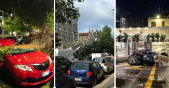 Nubifragio in Lombardia: alberi sradicati e tetti scoperchiati nel Milanese, 16enne uccisa da un albero in un campo scout nel Bresciano. Messaggi sui social: “Sembrava l’Apocalisse”