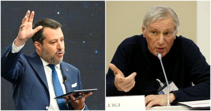 Ponte sullo Stretto, Salvini senza freni contro don Ciotti: “Rischio mafia? E’ un signore in tonaca ignorante e superficiale”