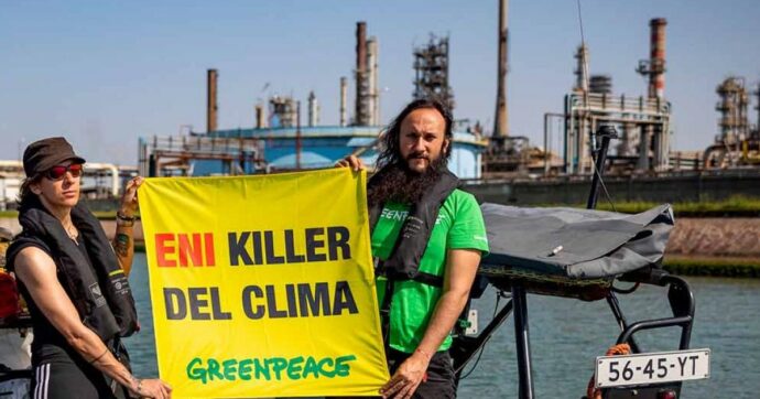 Greenpeace e ReCommon: “L’Eni ci ha citato in giudizio”. La società di Stato: “E’ istanza di mediazione: non compiamo crimini climatici”
