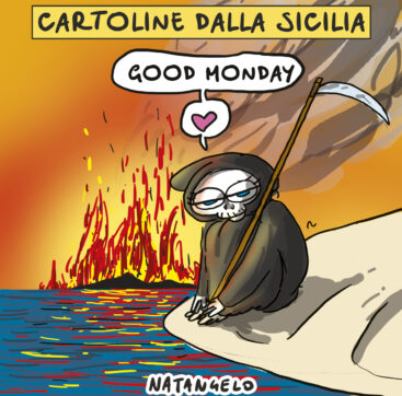 Copertina di La vignetta di Natangelo