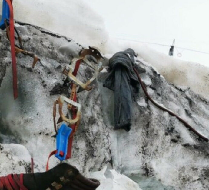 Trovati i resti di un alpinista scomparso 37 anni fa: “Il ritiro dei ghiacciai li fa tornare in superficie”