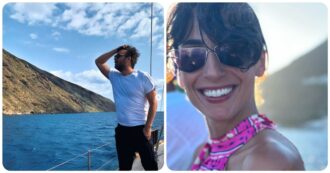 Copertina di Cesare Cremonini e Giorgia Cardinaletti, le foto della vacanza in barca confermano la love story