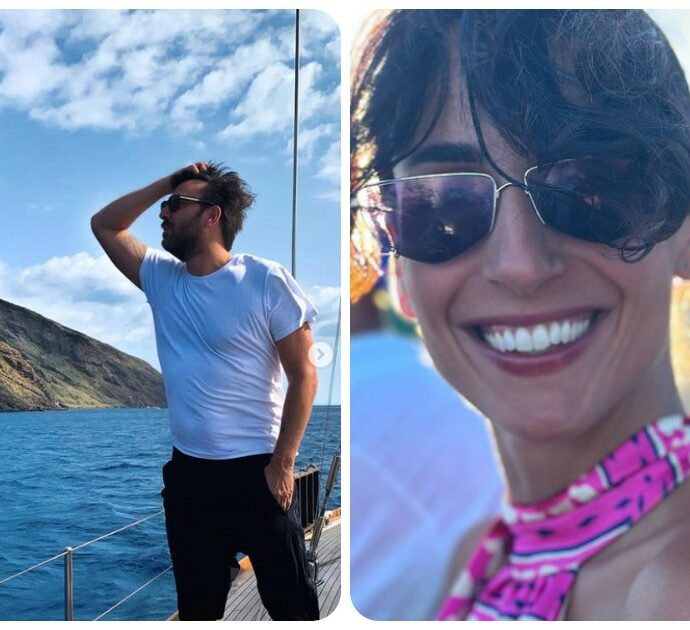 Cesare Cremonini e Giorgia Cardinaletti, le foto della vacanza in barca confermano la love story