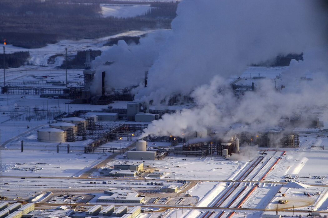 The Horizon Oil Sands Project of Canadian Natural Resources Ltd (CNRL), Alberta, Canada, December 2008.