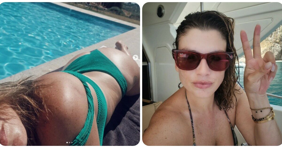 “Un costume intero a questa età sarebbe meglio”: Emma Marrone in bikini finisce di nuovo nel mirino degli hater