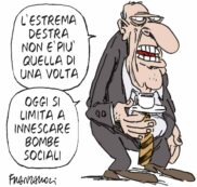 Copertina di La vignetta di Franzaroli