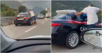 Copertina di I Carabinieri accorrono per soccorrere un automobilista, lui li accoglie così. Arrestato un trentaduenne (video)