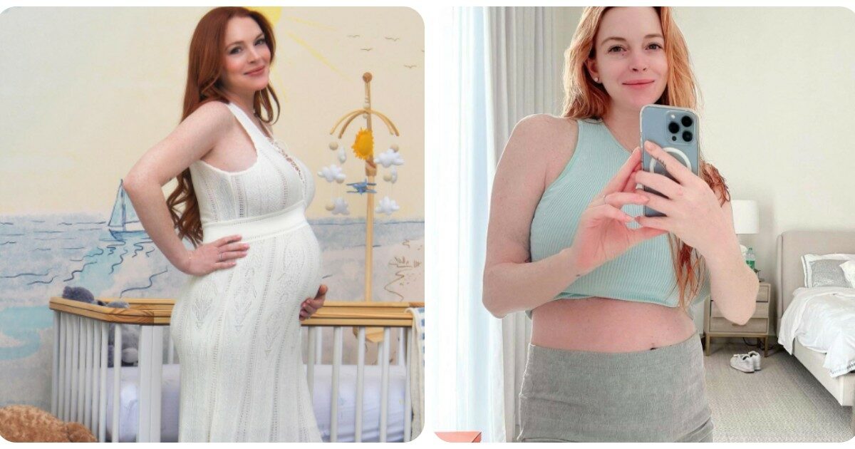 La lezione di Lindsay Lohan che si mostra al naturale dopo il parto: “Sono orgogliosa del mio corpo”