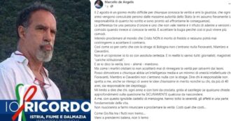 Copertina di Strage di Bologna, il portavoce della Regione Lazio su Facebook si schiera con i condannati definitivi Mambro, Ciavardini e Fioravanti: “Cariche istituzionali mentono”