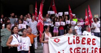 Copertina di All’ospedale di Torino la protesta delle donne contro la stanza anti-aborto: ‘Via la convenzione con i pro-vita, noi pronti alla battaglia’