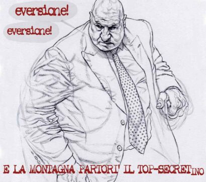 Copertina di La vignetta di Mannelli