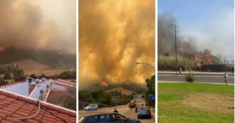Copertina di Sardegna, incendi sulla costa Nord-orientale e al Sud: 600 persone evacuate da abitazioni e strutture ricettive