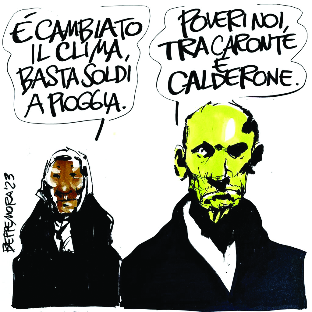 La vignetta di Mora