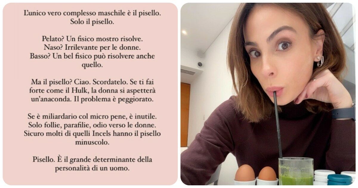 “Il miliardario con il micro pene è inutile”: la moglie di Francesco Facchinetti spiazza i fan