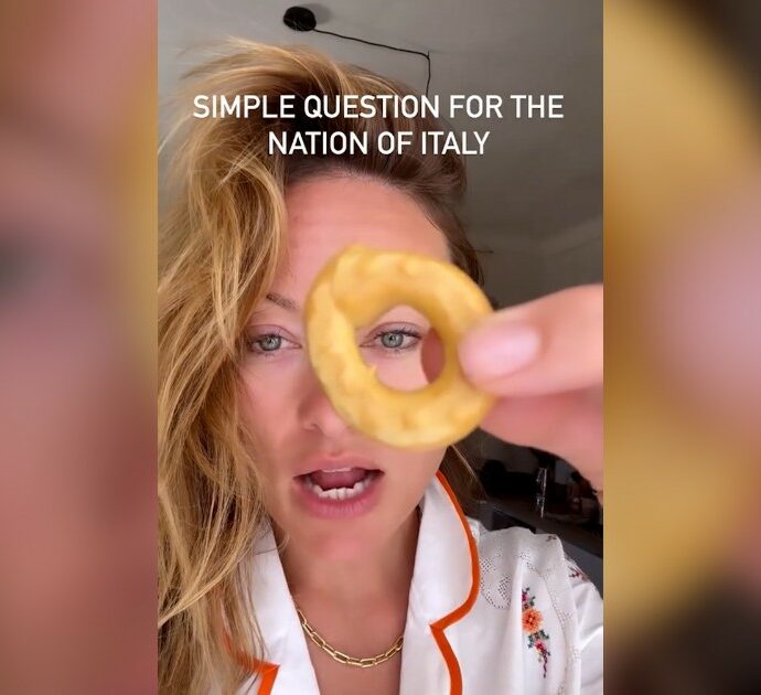 Olivia Wilde pazza per i taralli pugliesi: “Cosa ca**o c’è dentro?” – Video