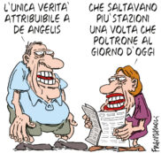 Copertina di La vignetta di Franzaroli