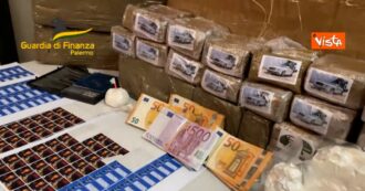 Copertina di Nascondeva più di 140 chili di droga in un box: arrestato 30enne a Palermo. Il video della scoperta