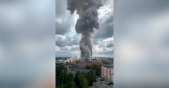 Copertina di Mosca, esplosione in un impianto a 70 chilometri dalla città: 16 feriti, evacuata l’area