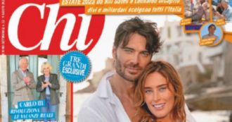 Copertina di Meb&Giulio “riservati” in copertina su Chi