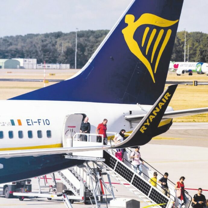  passeggero cacciato da un volo Ryanair