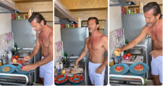 Copertina di Paolo Conticini, la sua frisella diventa un caso: l’errore che scatena ironia e critiche sui social