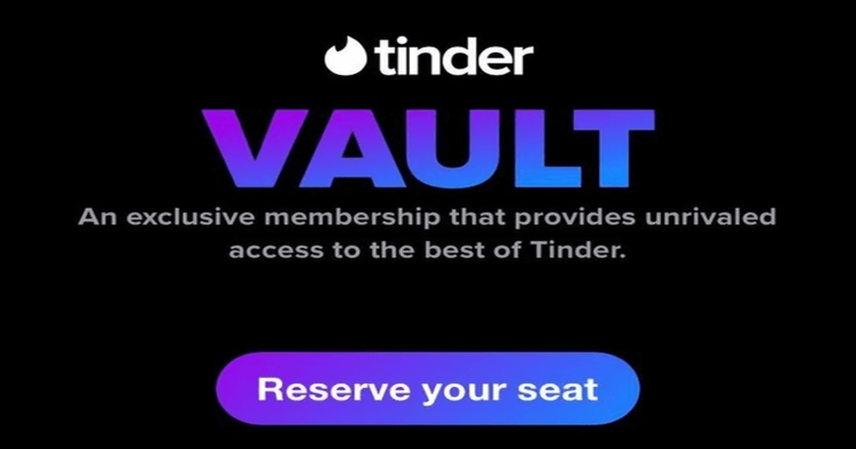 Tinder Valut, arriva l’abbonamento per ricchi: 500 dollari al mese per trovare l’anima gemella. Ecco come funziona