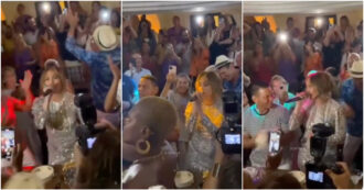 Copertina di Jennifer Lopez a Capri fa impazzire i fan: ecco il suo karaoke con “Let’s get loud” – Video