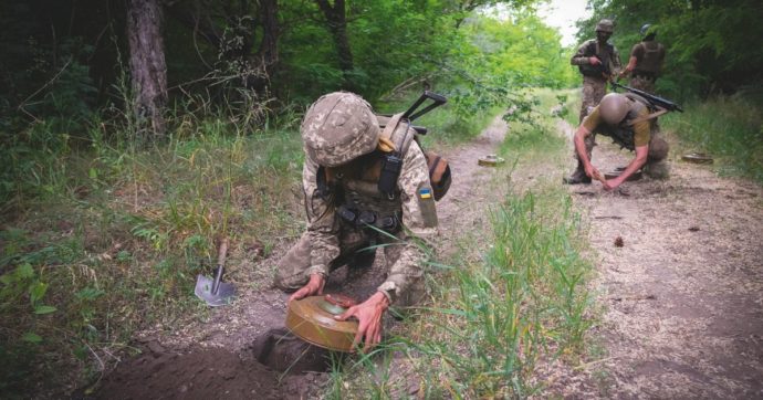Kiev scopre le mine russe che le frenano l’offensiva