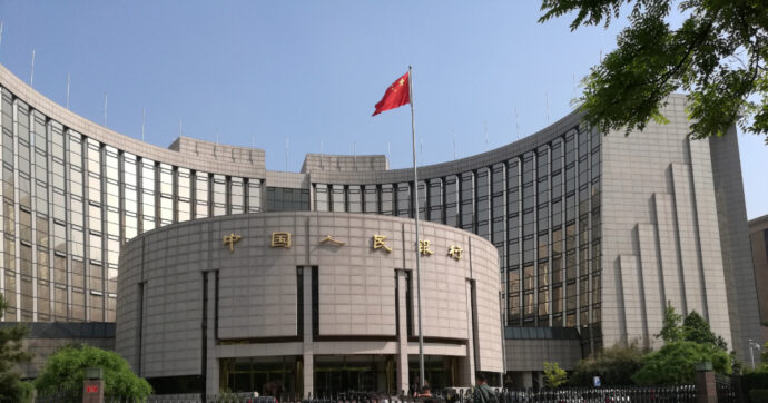 Cina, nuovo intervento della banca centrale a sostegno dei mercati alle prese con le turbolenze del settore immobiliare