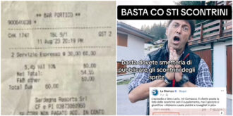 Copertina di “Basta, dovete smetterla di pubblicare gli scontrini degli spritz, dei tramezzini, dei piattini. Siete dei morti di fame, fate ridere”