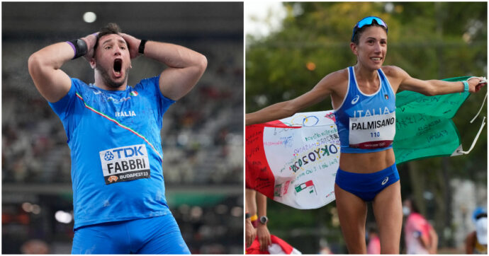 Mondiali di atletica, Antonella Palmisano vince la medaglia di bronzo nella marcia 20 km. Argento di Leonardo Fabbri nel getto del peso