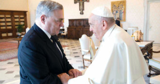 Copertina di Pace, sponda del Papa su Milley. Udienza col generale “colomba”