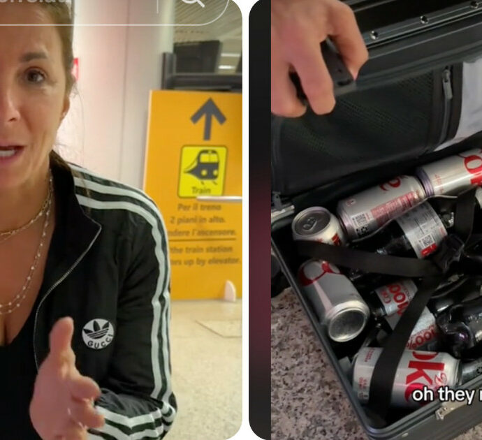 Attrice americana parte per l’Europa con la valigia piena di Diet Coke: “Lì non ce l’hanno e la loro fa schifo”