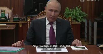 Copertina di Morte Prigozhin, Putin fa le condoglianze alle famiglie delle vittime: video