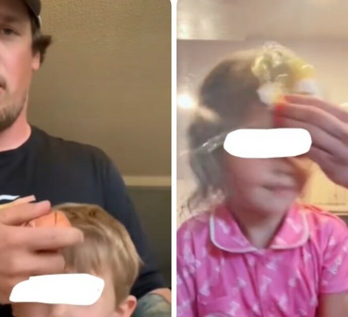 Egg crack challenge, su TikTok i genitori rompono uova in faccia ai figli. Gli esperti: “È pericoloso, gli diamo la salmonella in fronte”