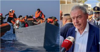 Copertina di Urso visita l’hotspot strapieno di Lampedusa e sconfessa la linea del “tutto sta funzionando” di Donzelli: “La situazione è  insostenibile”