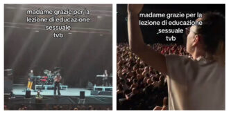 Copertina di “Non so se sono ancora vergine”, “Interessante, ma tipo?”: il surreale scambio al concerto di Madame. Che alla fan replica così