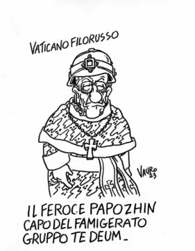 Copertina di La vignetta di Vauro