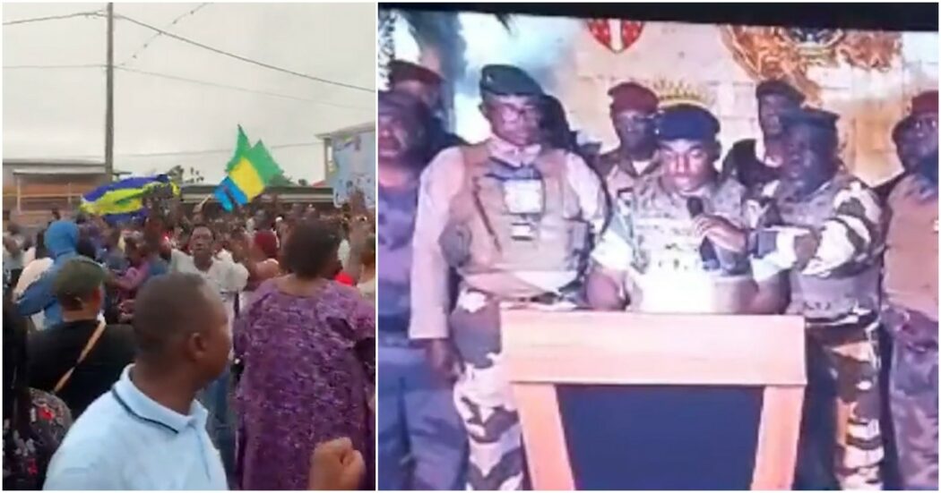 Colpo di stato in Gabon, i militari annullano le elezioni del 26 agosto e destituiscono Ali Ben Bongo Ondimba. Scene di giubilo nelle strade