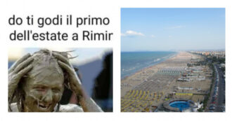 Copertina di Post sul ‘mare sporco’ a Rimini, gli albergatori querelano: “Gravissimo danno d’immagine alla Riviera”