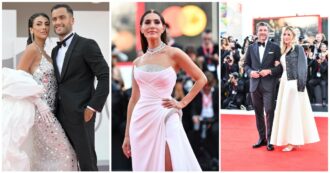 Copertina di Festival di Venezia, le pagelle ai look sul red carpet: il trash è servito con Giulia Salemi e Nikita Pelizon, la moglie di Patrick Dempsey è una di noi