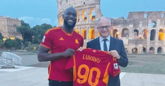 Copertina di Lotito critico con Gualtieri per la foto con Lukaku