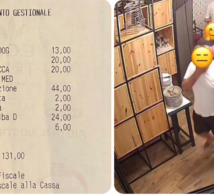 Scappano dal ristorante senza pagare il conto, la reazione del titolare è inaspettata (e da applausi)