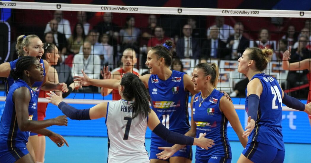 European Volleyball, the blues are out: Turkey extinguishes the dream of playing in the final.  Game overturned by Melissa Vargas